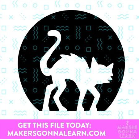 CAT AND MOON SVG BUNDLE