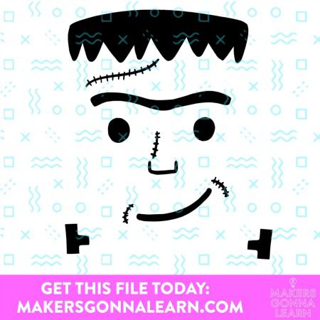 FRANKENSTEIN FACE SVG BUNDLE