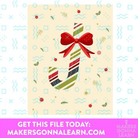 CANDY CANE CHRISTMAS CARD SVG BUNDLE
