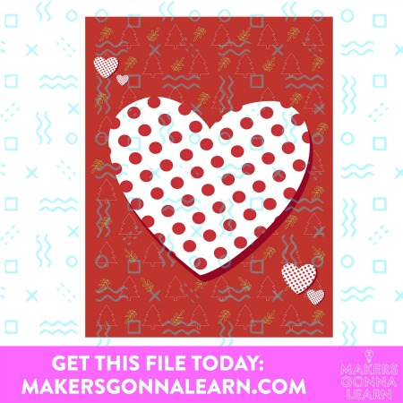 Valentine’s Day Heart Card