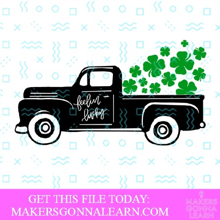 Free Free 135 Truck With Shamrocks Svg SVG PNG EPS DXF File