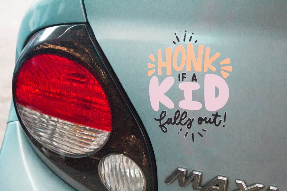 DIY CRICUT CAR DECALS Makers Gonna Learn