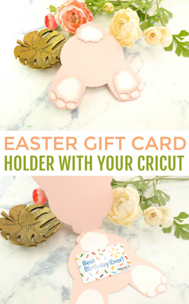 Easter Gift Card Holder With Your Cricut