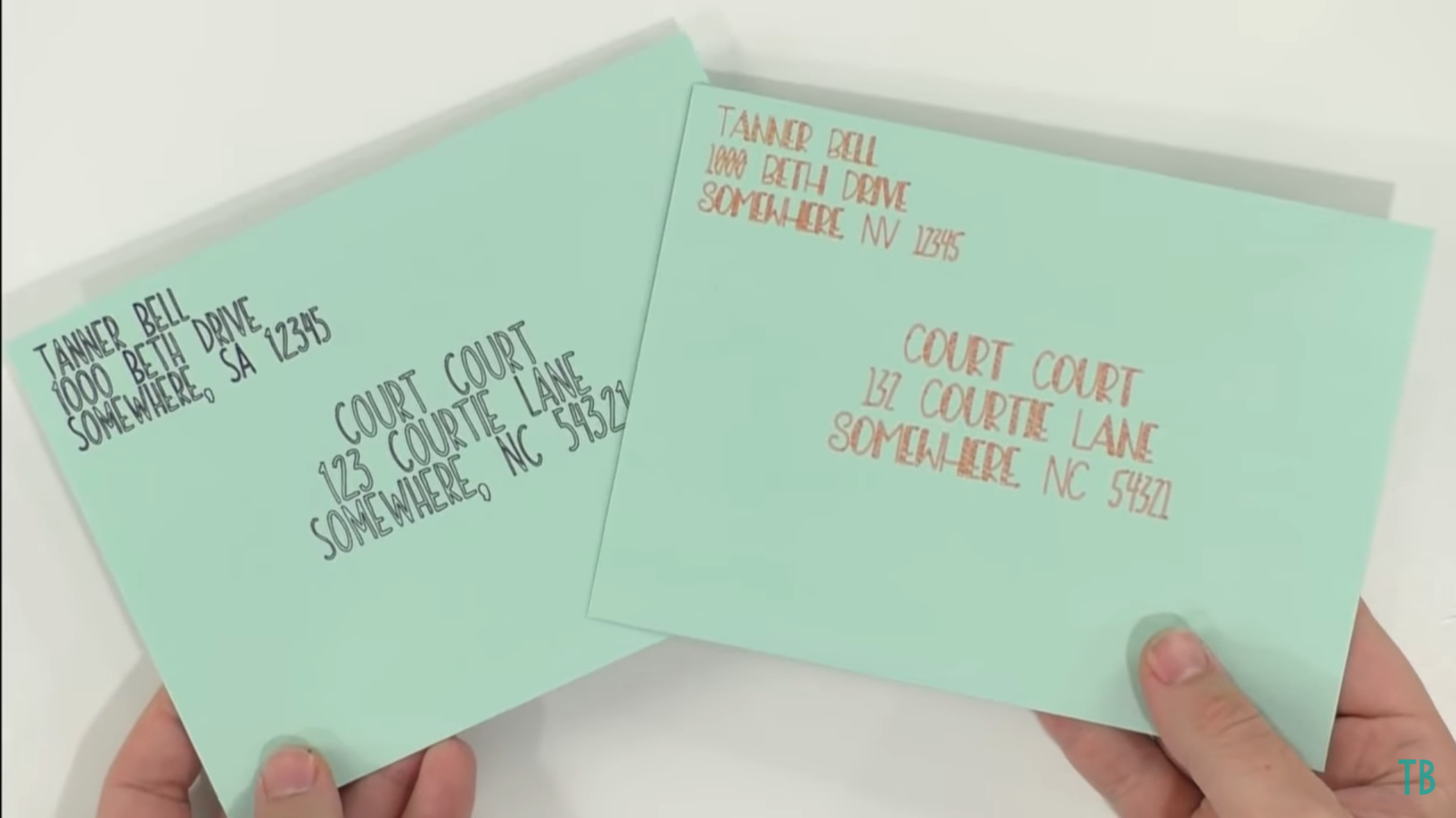 Writing and Addressing Envelopes With Your Cricut - Makers Gonna Learn