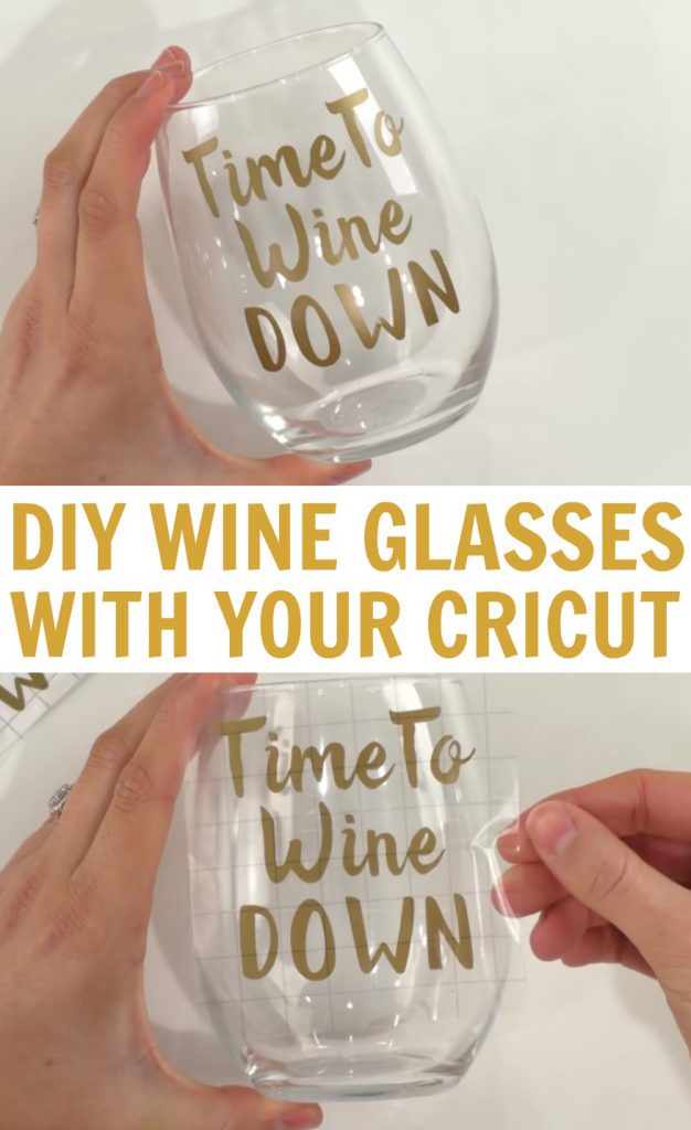 How To Add A Vinyl Decal On Beer Can Glass, Easy Cricut DIY