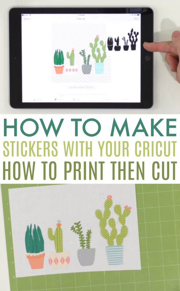 How To Make Stickers With Your Cricut How To Print Then Cut3