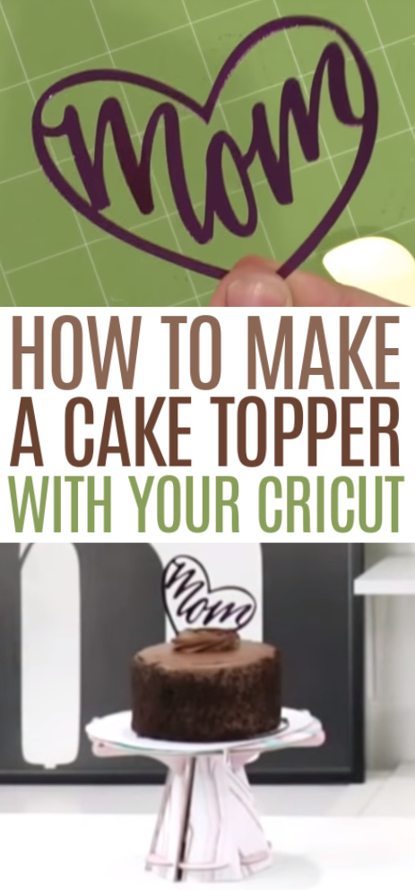 How To Make a Cake Topper With Cricut - Makers Gonna Learn