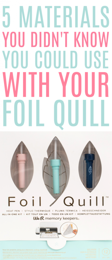What Foil Works with the Foil Quill? - Hey, Let's Make Stuff