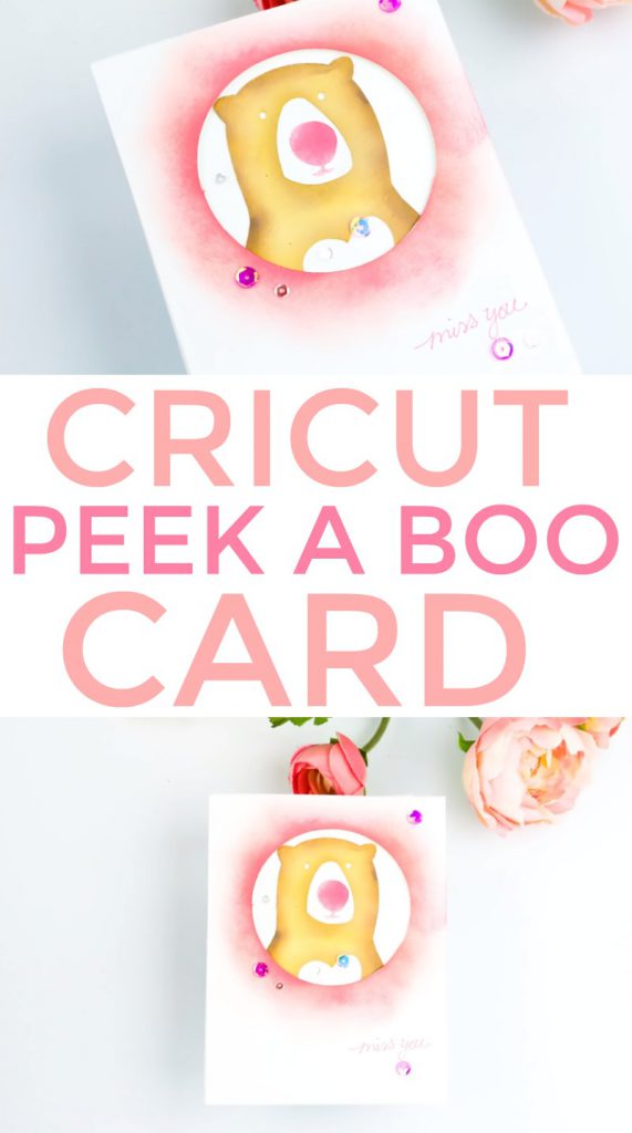 Cricut Peek A Boo Card