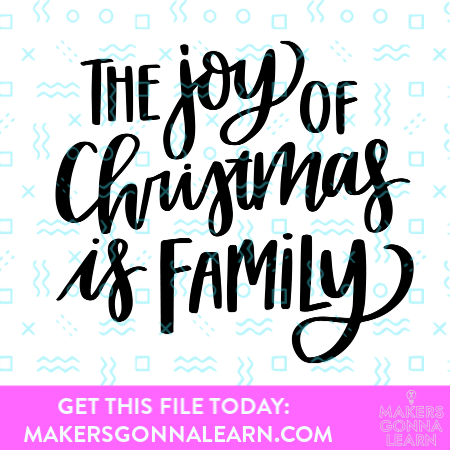 Joy is Family - Makers Gonna Learn