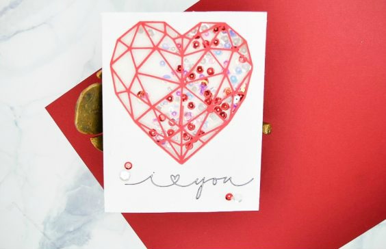 Make A Shaker Card With Your Cricut