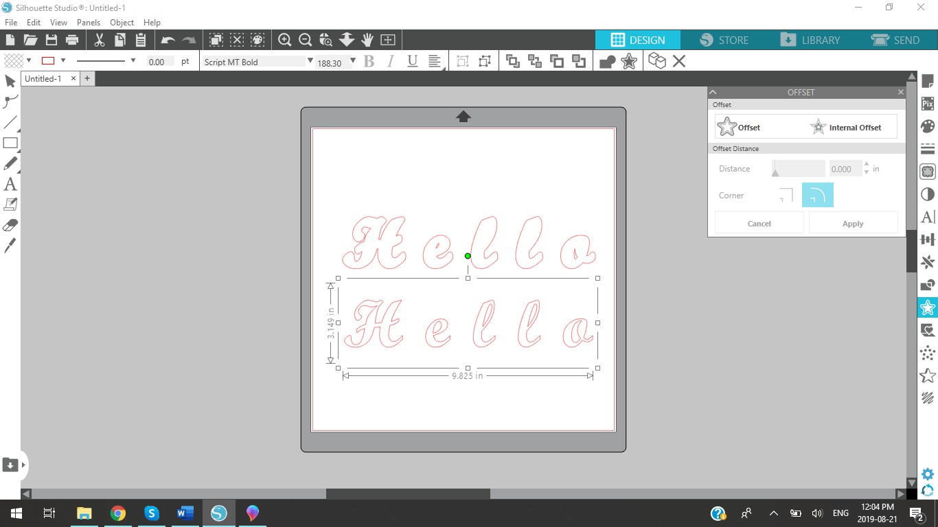 How to Thicken Fonts in Silhouette Studio Makers Gonna Learn
