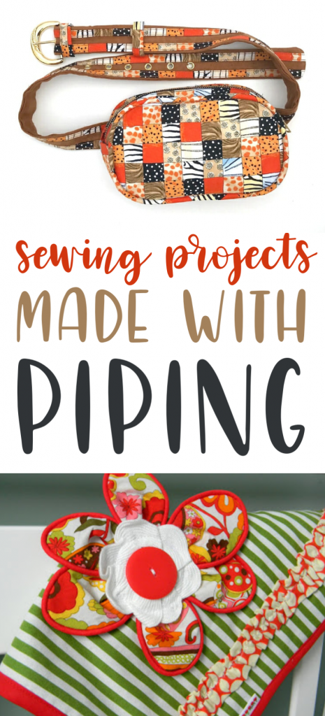 Sewing Projects Made With Piping