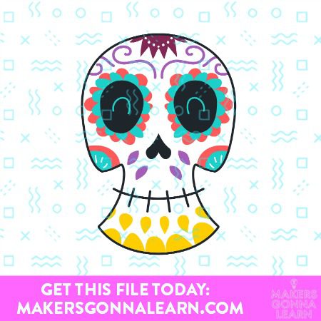 HAPPY SKULL SVG BUNDLE