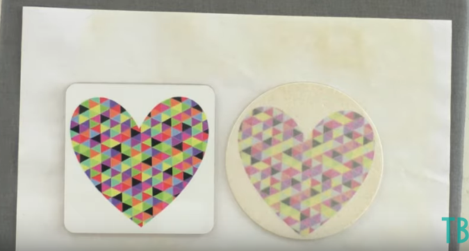 Side By Side Comparison Of Cricut Brand Coaster And Off Brand Coaster