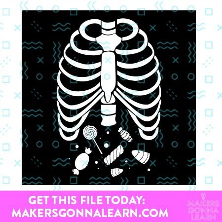 SKELETON LUNGS SVG FILE
