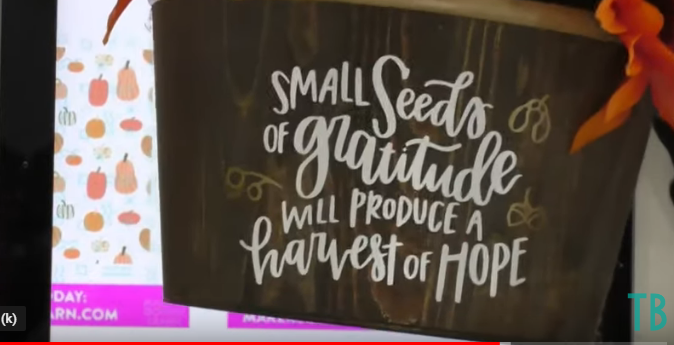 Small Seeds Of Gratitude Cut File From Makers Gonna Learn