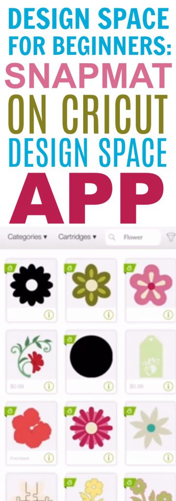 Design Space For Beginners Snapmat On Cricut Design Space App