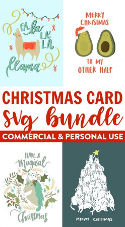 Christmas Card Collection SVG Bundle - Makers Gonna Learn