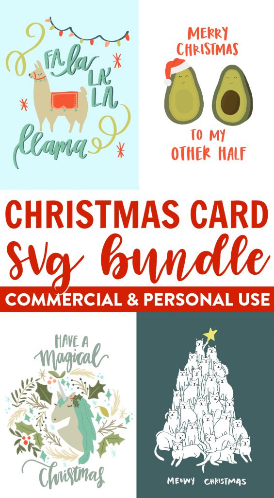 Download Christmas Card Collection Svg Bundle Makers Gonna Learn