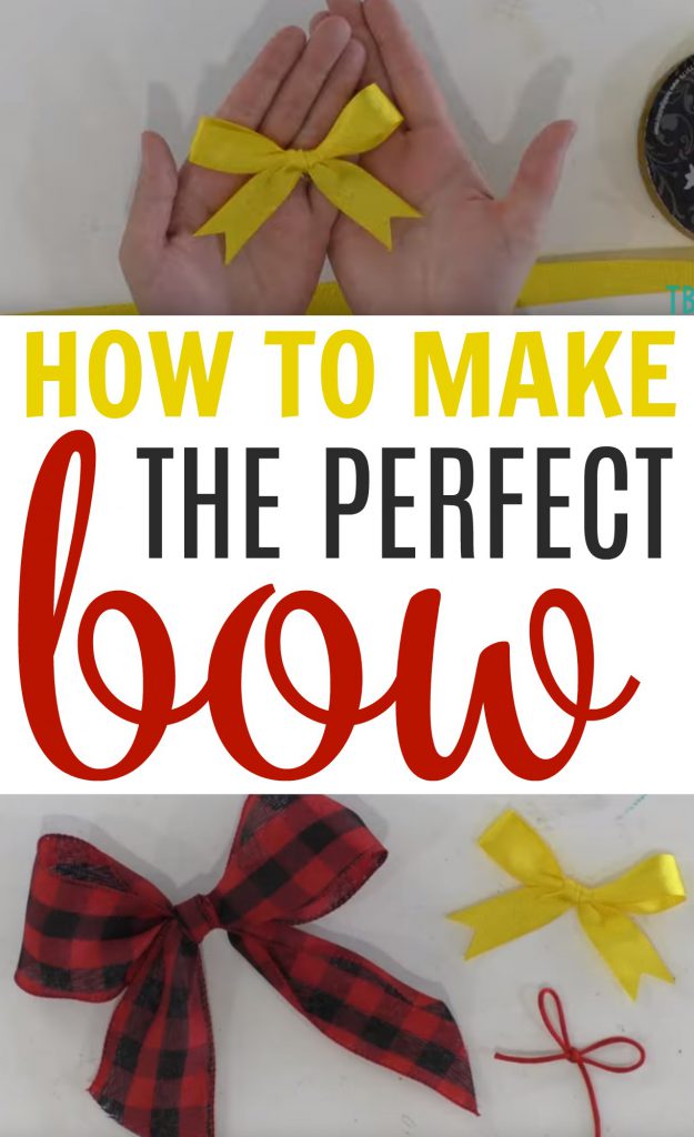 How To Make The Perfect Bow