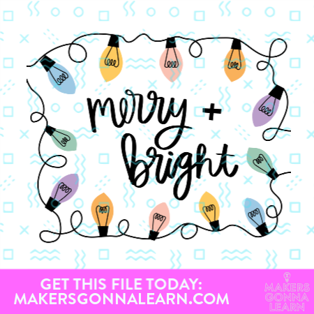 Merry + Bright Christmas Lights