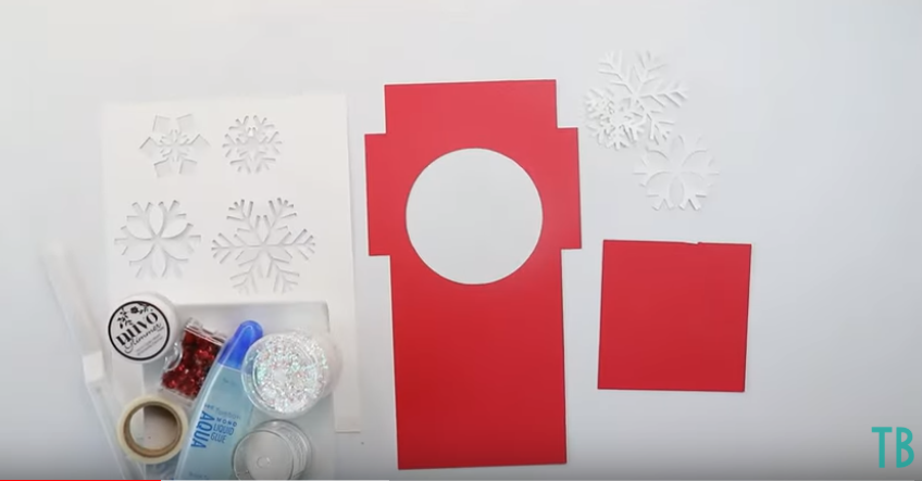 Materials Needed For Cricut Christmas Gift Card Holder