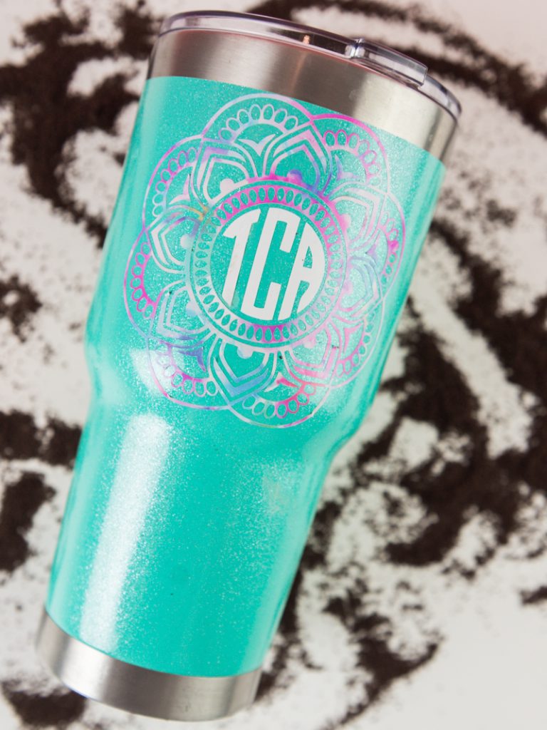 Make a tumbler with your SIlhouette as a stocking stuffer
