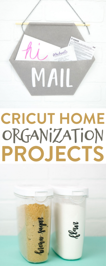 Cricut Home Organization Projects - Makers Gonna Learn