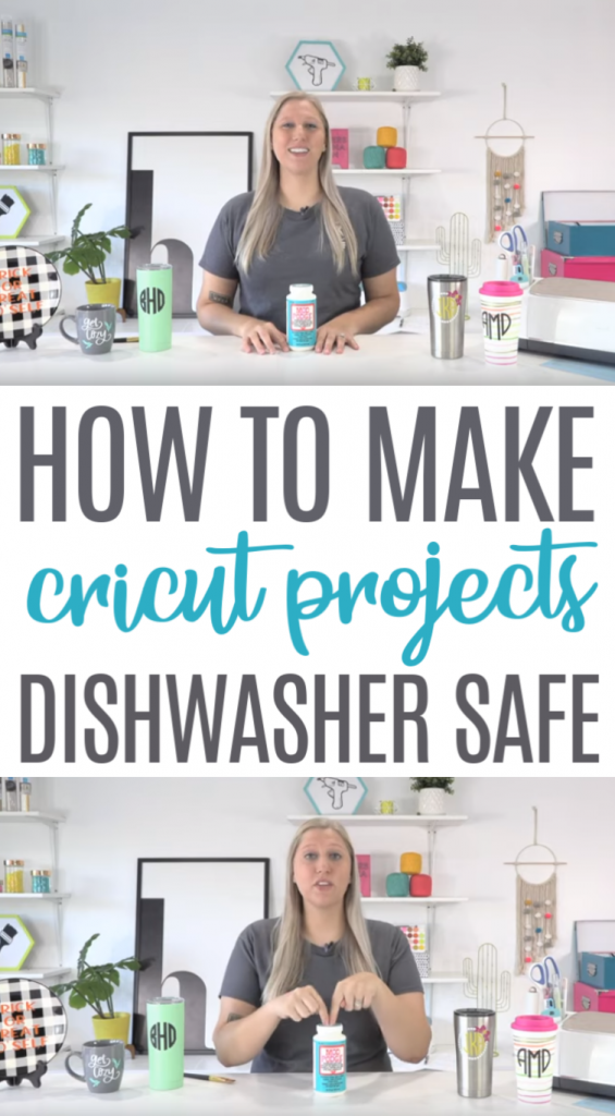 How To Make Cricut Projects Dishwasher Safe - Makers Gonna Learn