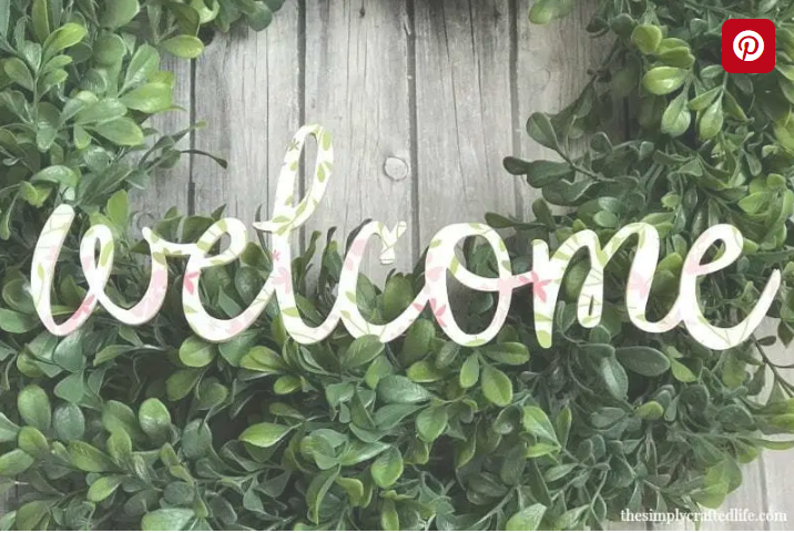 How to Make a Wood Sign with Cricut - The Simply Crafted Life