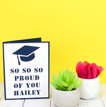Easy Two Layer Graduation Card