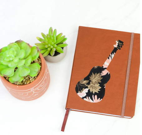 Fabric Decal Notebook