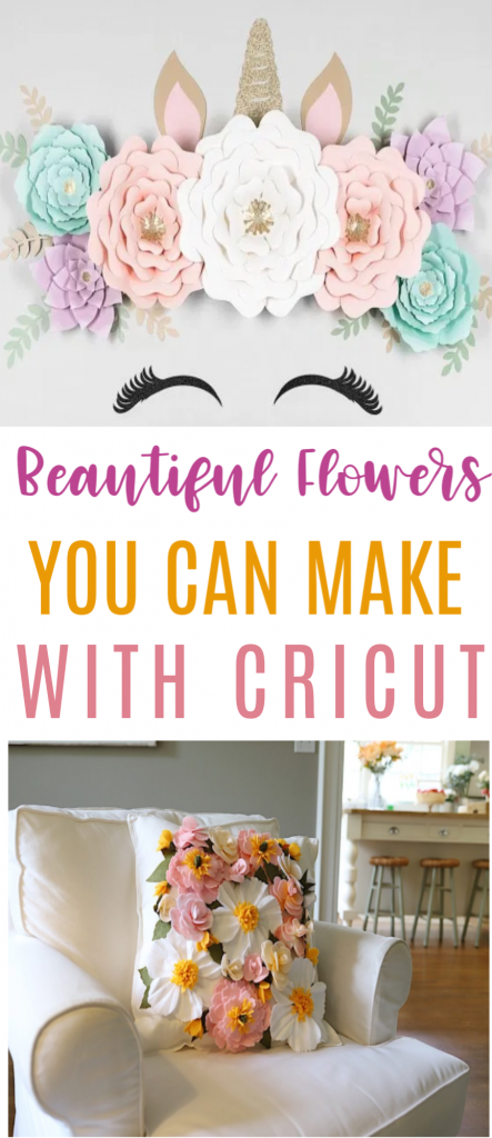 cricut floral ideas