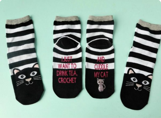 Cat Themed Socks