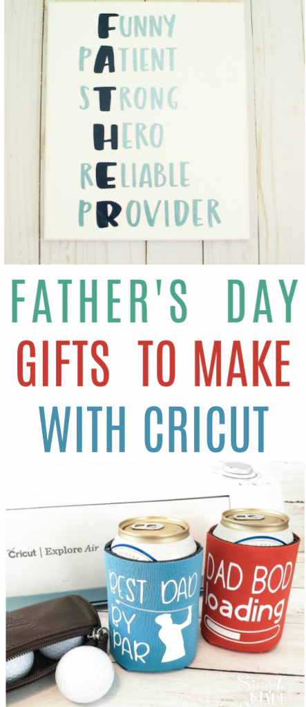 Father's Day Gifts To Make with Cricut - Makers Gonna Learn