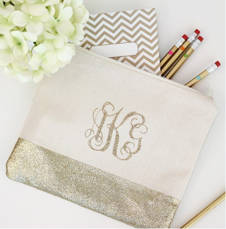 Cricut Created Monogrammed Flair Pens - teacher mom life blog