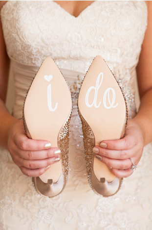 Wedding Shoes Stickers