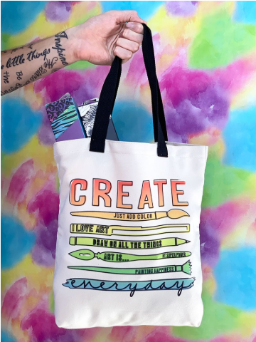 DIY Mermaid Infusible Ink Tote Bag - Printable Crush