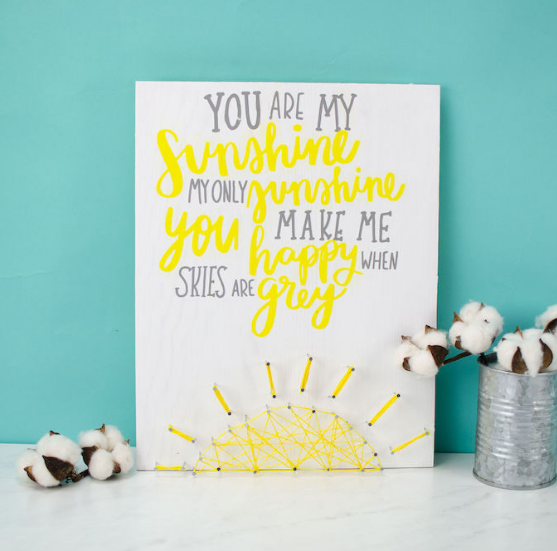 You Are My Sunshine Baby Room Home Decor