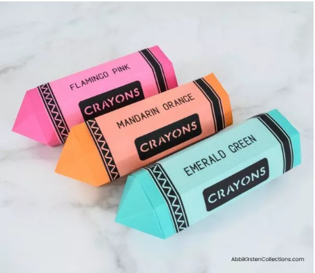 Crayon And Pencil Gift Boxes