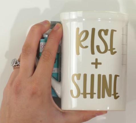 How To Apply Vinyl To Mugs