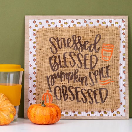 HELLO FALL DECOR WITH CRICUT FELT FLOWERS