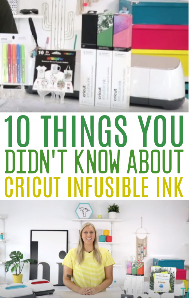 Everything you NEED to Know About Cricut Infusible Ink