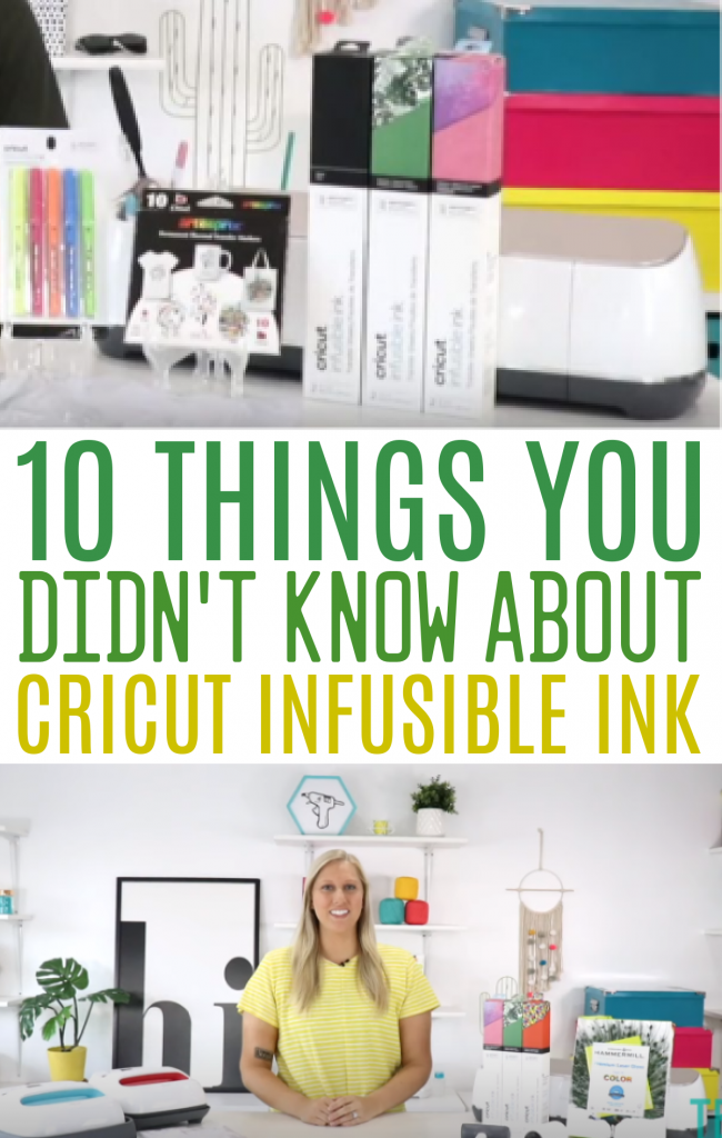 10 Things You Didn’t Know About Cricut Infusible Ink 1