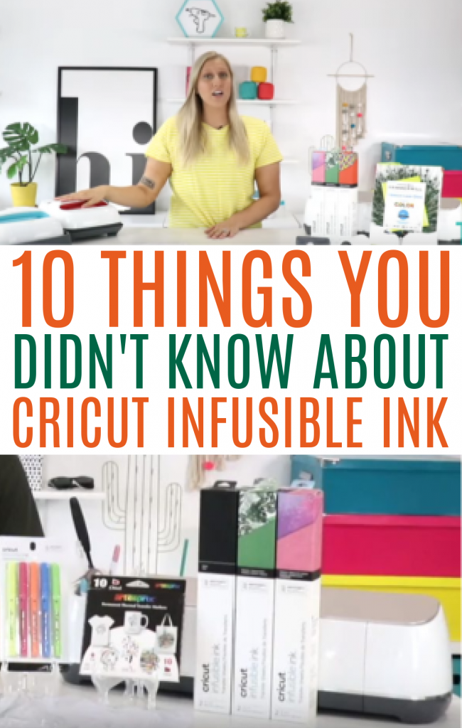 10 Things You Didn’t Know About Cricut Infusible Ink