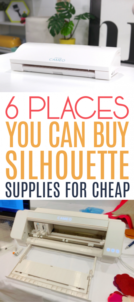 6 Places You Can Buy Silhouette Supplies For Cheap
