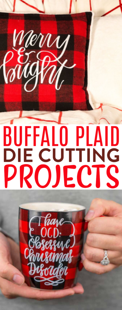 Buffalo Plaid Die Cutting Projects
