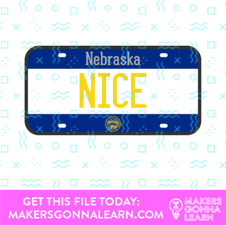 License Plate – Nebraska