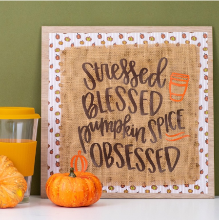 The Cutest Fall Home Decor Project With Cricut